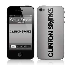  Music Skins MS CLIN20133 iPhone 4  Clinton Sparks  Logo 