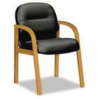 HON2194CSR11   2190 Pillow Soft Wood Series Guest Arm Chair, Harvest 