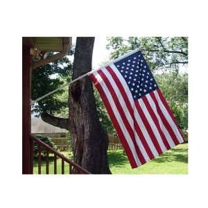  USA Flag Pole Kit with Spinner Pole Patio, Lawn & Garden