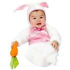   Costumes Plush Bunny Bunting Costume / White/Pink   Size Infant
