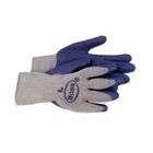  boss grip blue latex coated palm gloves string knit polyester cotton 