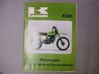 Kawasaki Factory Service Repair Shop Manual 1979 KX80A1 KX80 A1