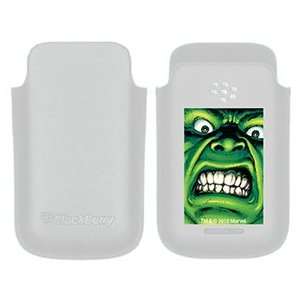  Hulk Face on BlackBerry Leather Pocket Case  Players 