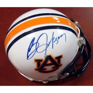  Bo Jackson Autographed University of Auburn Mini Helmet 