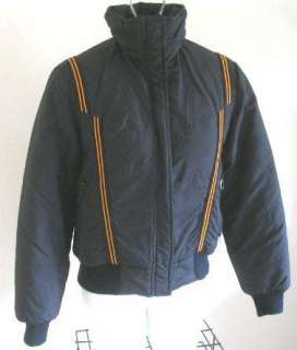 Vintage 80s Black OBERMEYER Ladies 12 Ski Jacket Coat  