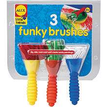 Alex Toys 3 Funky Paint Brushes   Alex Toys   