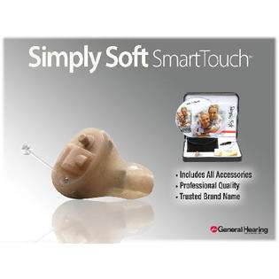   Soft Smart Touch Digital Canal Hearing Aid Left Ear 