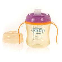 Dr. Browns BPA Free Soft Spout Training Cup 6 oz   Yellow   Dr 