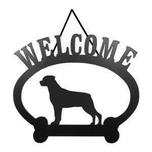  Welcome Sign   Rottweiler