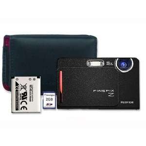  Fuji Z300 Black 10MP Digital Camera & Genuine Fuji Z300 