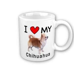  I Love My Chihuahua Coffee Mug 