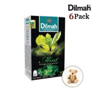 Mint Tea / Mint Black Tea   Dilmah Exotic Mint Flavored Black Tea 6 