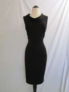   400 The Limited Pencil Wiggle Sheath MOD Suit Little Black Dress 8 M