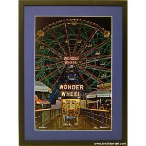 Coney Island Photography Wonder Wheel Original Print Signed  