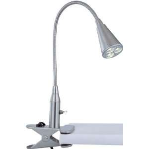  Maxx I Collection 3 Light 19 Polished Steel LED Clamp On 