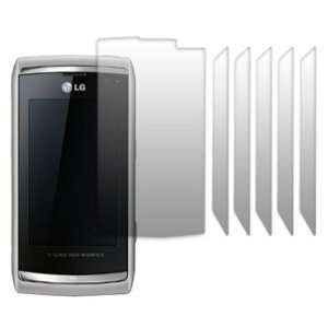  Trizmo LG Viewty GC900 Screen Protector   Pack of 6 Cell 