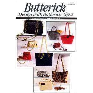   6382 Sewing Pattern Fashion Bags Purses Arts, Crafts & Sewing
