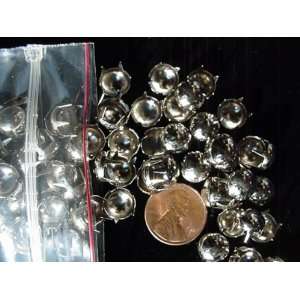  Nailheads Studs Spots Size 30 Pearl (6 mm); Nickel Finish 