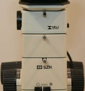 Olympus SZH StereoZoom Microscope w/Camera 7.5x to 64x  