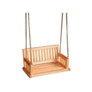  Miniature Oak Porch Swing sold at Miniatures Toys & Games