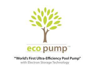 Energy Efficient Pool Pump Motor, EcoPump 1 HP Inground  