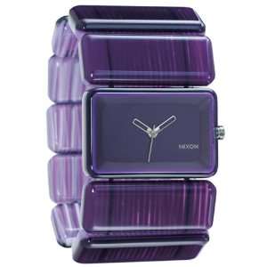  Nixon A726 1643 The Vega Purple Marble Watch Electronics