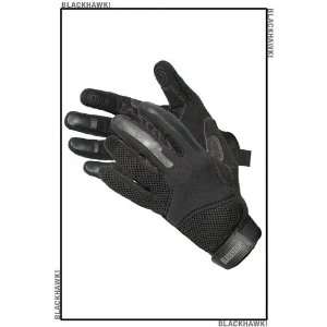  Blackhawk Ventilated Hot Weather Black Gloves   Medium 