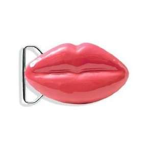 Red Lips Belt Buckle