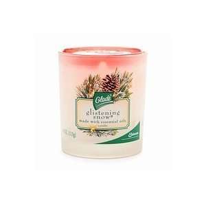  Glade Glistening Snow Jar Candles   TWO PACK
