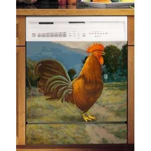 Grip Promotions 11015 Traditional Rooster Appliance Art  Large  