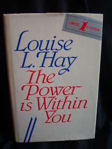 The Power Is Within You by Louise L. Hay (1991, 1st.) 9781561700196 
