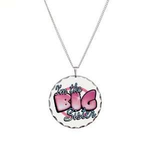    Necklace Circle Charm Im The Big Sister Artsmith Inc Jewelry