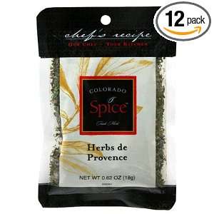 Colorado Spice Company, Seafood Spice, Herbs de Provence, 0.625 Ounce 