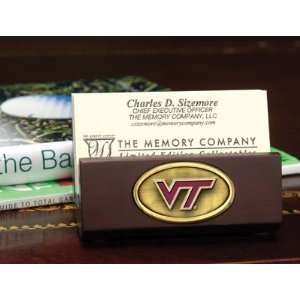    NCAA Virginia Tech Hokies Business Card Holder