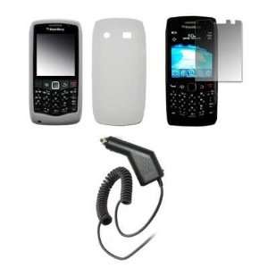  BlackBerry Pearl 3G 9100   Premium Clear Soft Silicone Gel 
