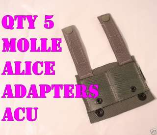 NEW US MILITARY ACU DIGITAL MOLLE ALICE CLIP ADAPTER  