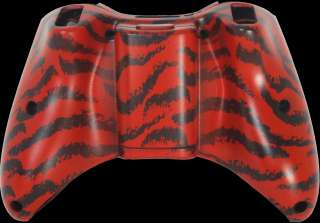 Red Tiger Xbox 360 Controller Shell  