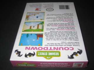 Sesame Street Count Down Nintendo NES Fact Sealed NEW 087855000041 