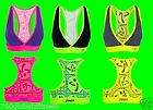 Zumba Vibe V Bra Top NWT Bright and colorful Ships Fast Available in 3 
