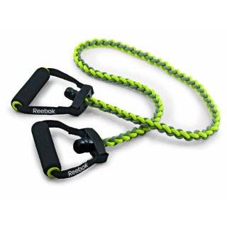 Reebok Heavy Braided Resistance Cords with DVD  Sports 