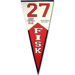 Carlton Fisk Hall of Fame Pennant 
