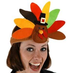 Lets Party By Elope Turkey Headband / Brown   One Size 