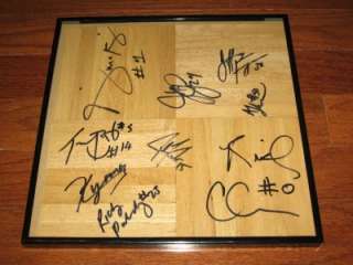 MIZZOU MISSOURI TIGERS 2002 03 NCAA BASKETBALL TEAM AUTOGRAPHED WOOD 