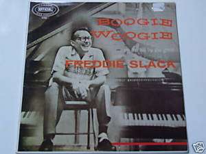 FREDDIE SLACK Boogie Woogie LP Official 12 000  