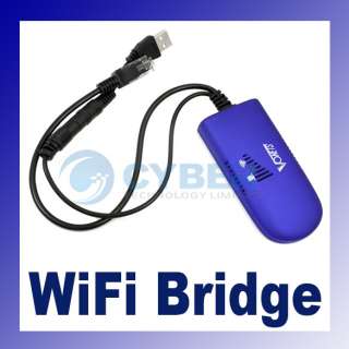 WiFi Bridge Dongle Wireless For Dreambox Xbox PS3 Game  