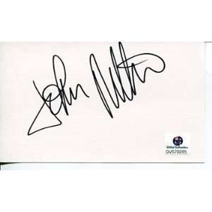 John Ritter Threes Company Star Signed Autograph GAI  