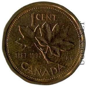   Penny    Celebrates the 125th Anniv. of the Canadian Confederation