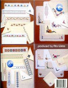 32 designs for Placemats & Napkins   Out of Print Cross Stitch Book 