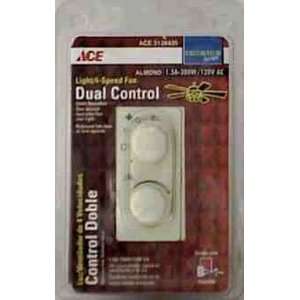  Ace Dual Control Fan/Light Switch (ACE6482A K)