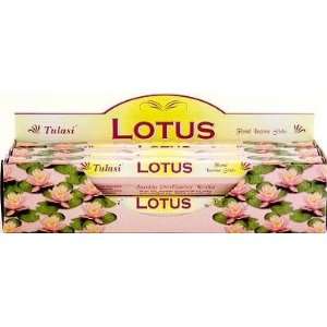  Tulasi Incense Lotus 20 Stick Hex Pack